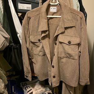 Corduroy brown jacket